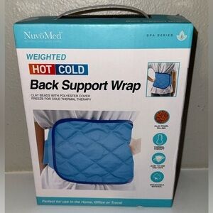 NuvoMed Weighted Hot/Cold Back Support Wrap Spa